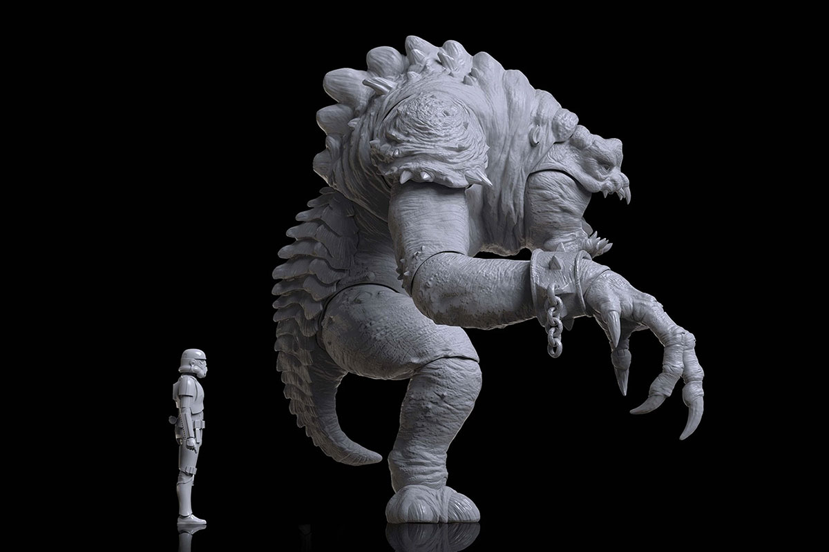 Shadow Rancor Hasbro Star Wars The Black Series Rancor Is The Biggest Black Series ...