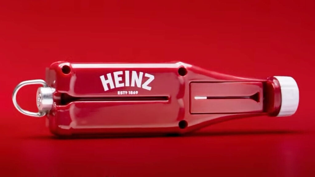 Heinz Packet Sauce Roller