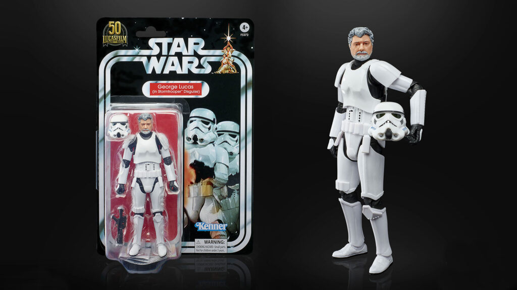 Star Wars The Black Series George Lucas (In Stormtrooper Disguise)