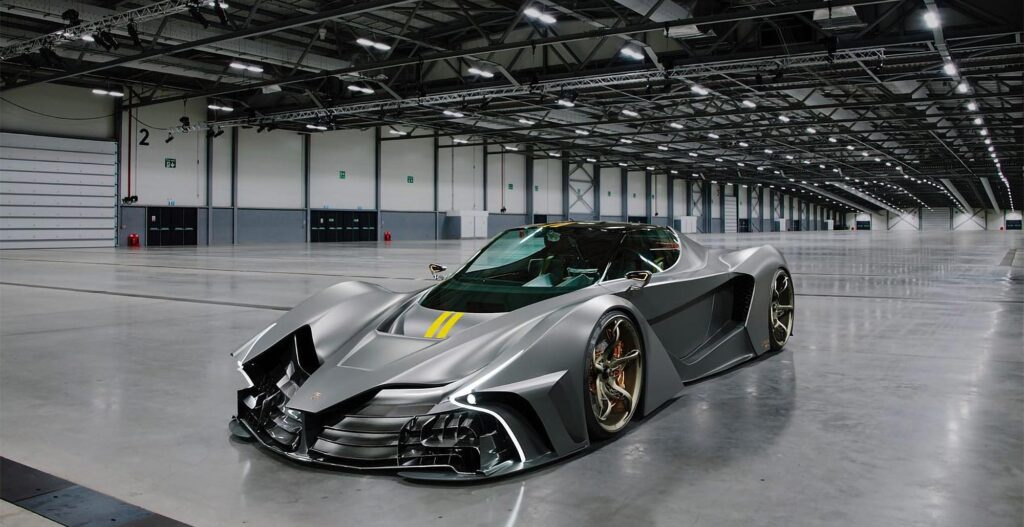 3,000 Horsepower Spyros Panopoulous Chaos Ultra Car