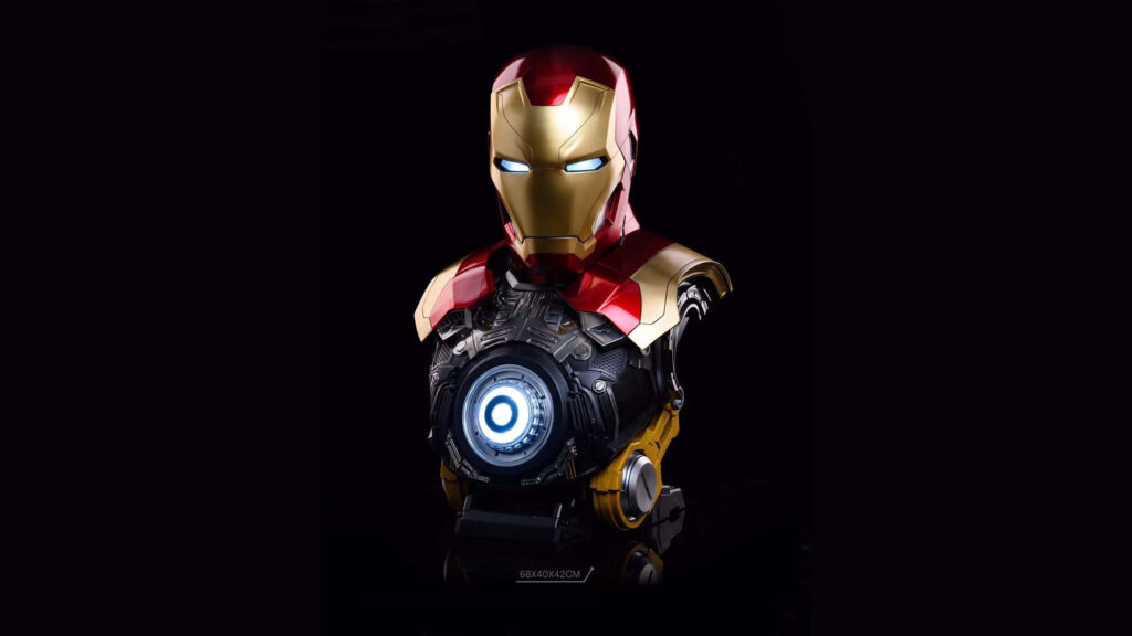 7J Toys Bank Iron Man Mark 47 Life-size Bust