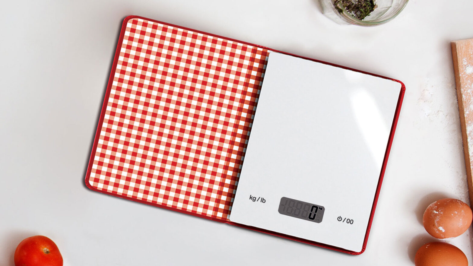 Cook’s Book Kitchen Scales It’s A Kitchen Scales Disguised As A Cookbook