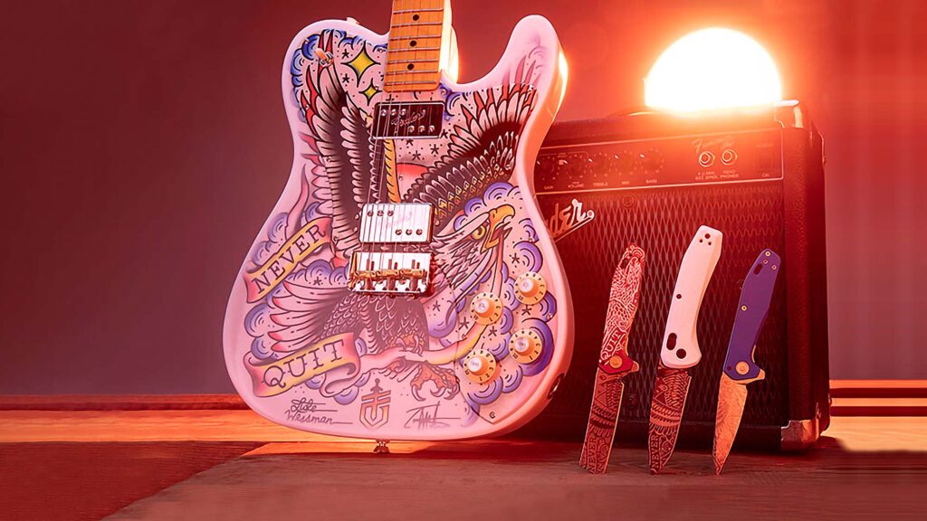 Gerber x Fender Custom Telecaster and Knife Set