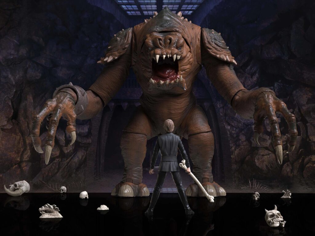 Shadow Rancor HasLab Star Wars The Black Series Rancor With Colors Looks Really ...
