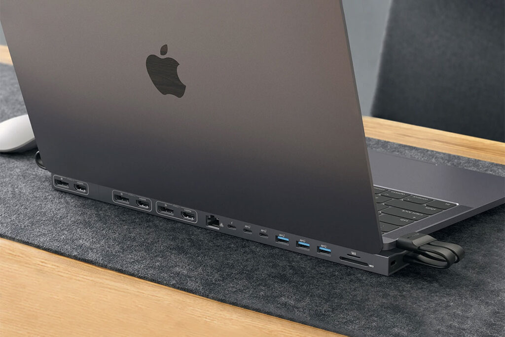 Hyper Triple 4K Display Dock for MacBook Pro