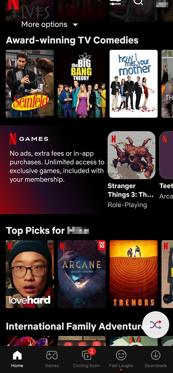 Netflix Introduces Netflix Games Free For All Members