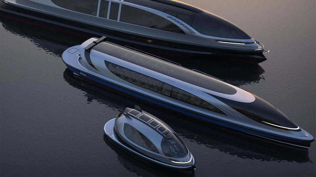 SeaJet by Lazzarini Design is the Jet Airliner of the Sea