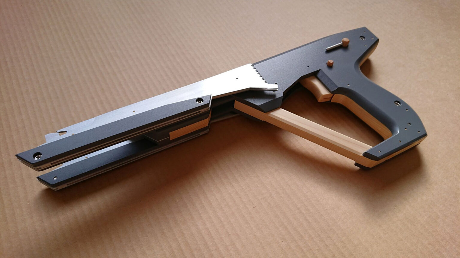 This Semiautomatic Rubber Band Gun Has “Magazines” That