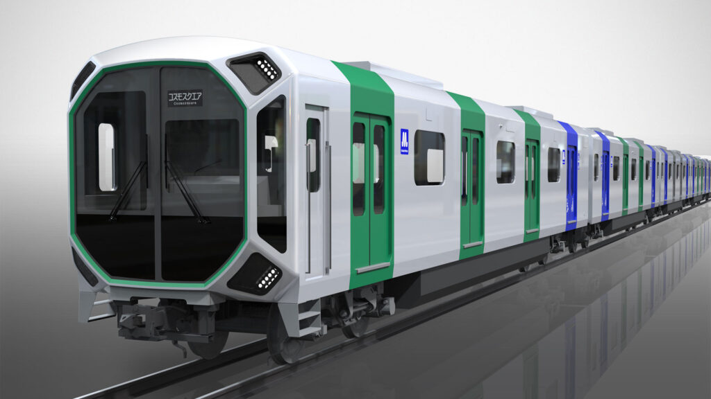 Osaka Metro 400 Series Train