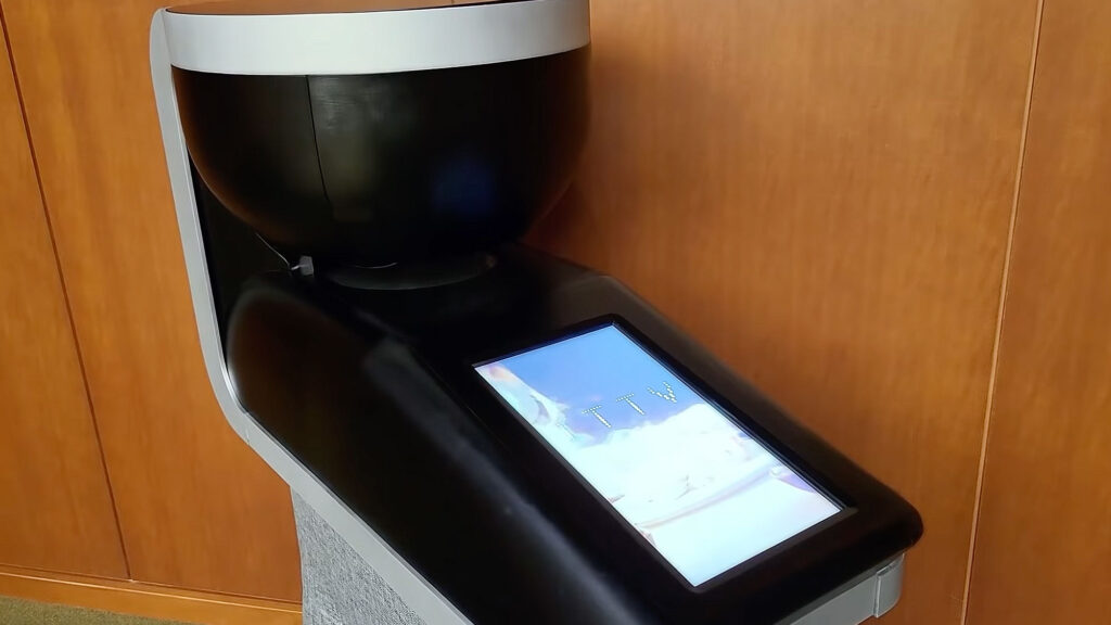 Taste Display with Spray-mixing Method