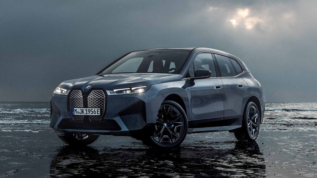 2022 BMW iX M60 SUV at CES 2022