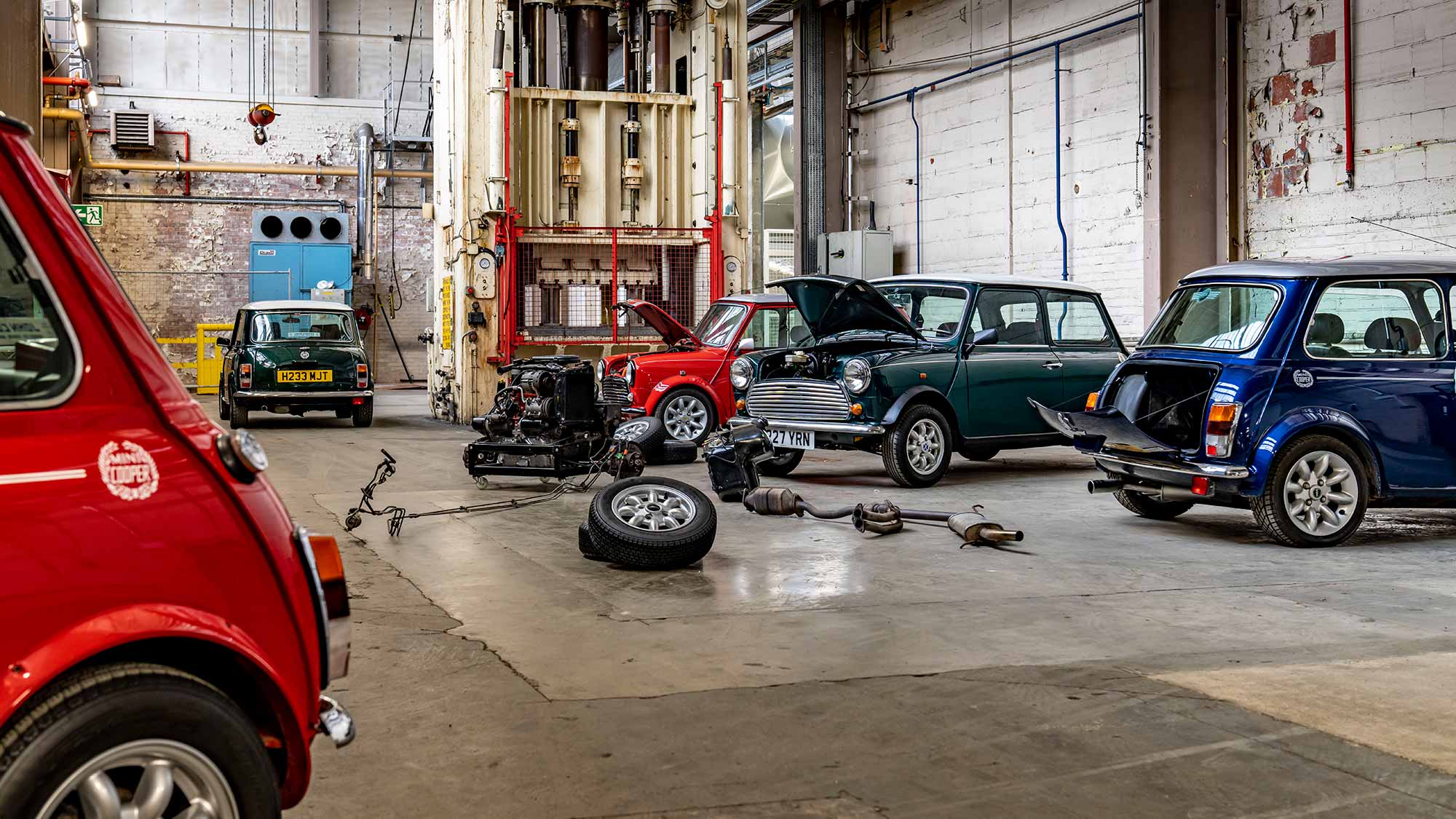 MINI Recharged Turns Classic Mini into EV