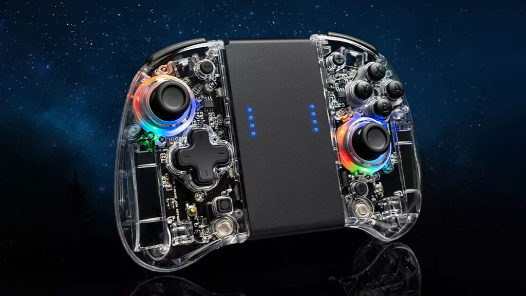 NYXI Transparent Joy-pad for Nintendo Switch