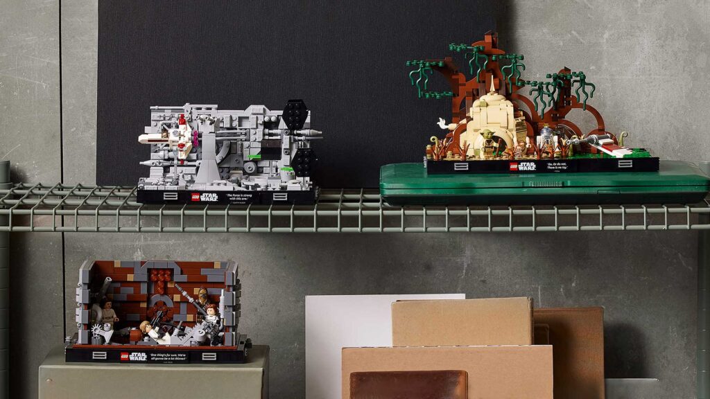 LEGO Star Wars Diorama Building Sets April 2022