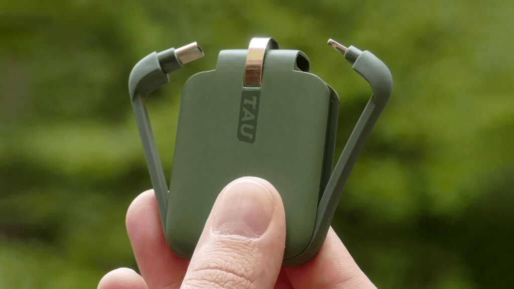 TAU Key Fob Size Power Bank by Rolling Square