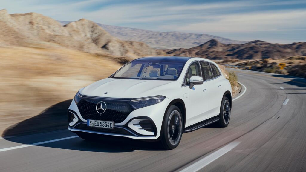 Mercedes-Benz EQS SUV Electric Vehicle
