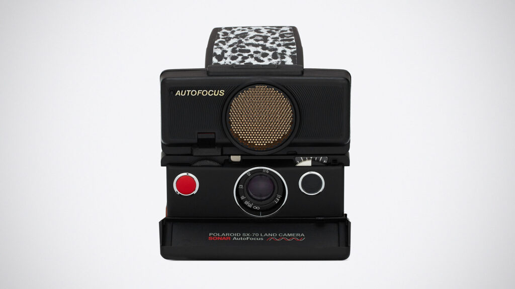 Saint x Laurent Polaroid SX70 Leopard Instant Camera