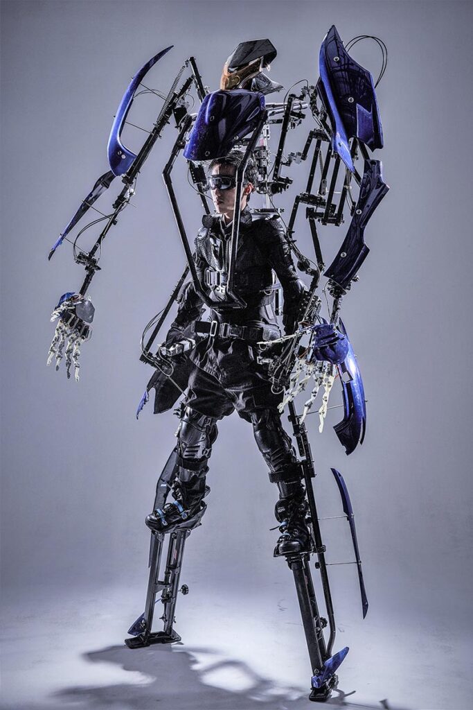 This Is Skeletonics, A Real-life, Giant Exoskeleton Suit