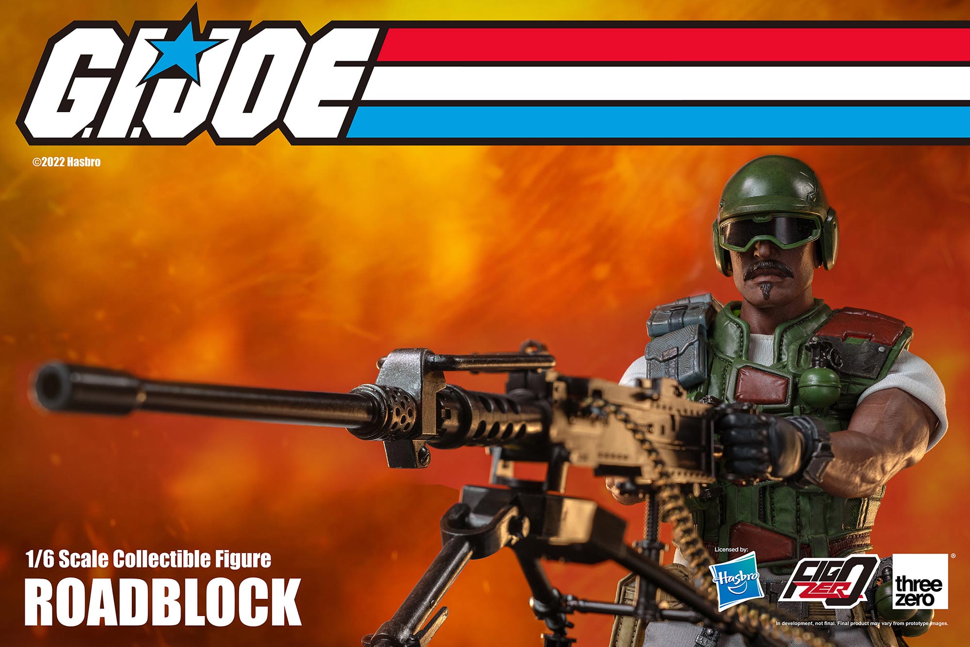 ThreeZero G.I. Joe 1/6 Roadblock Figure