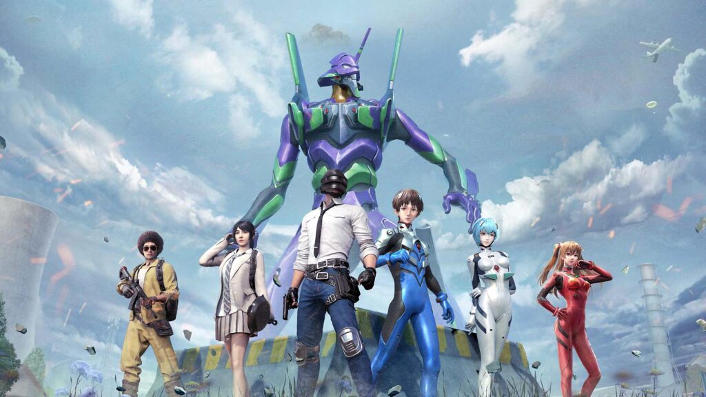 PUBG Mobile x Evangelion Themed Mode