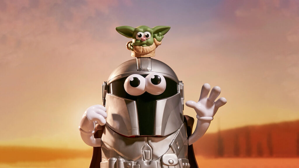 Potato Head The Yamdalorian And The Tot Figures