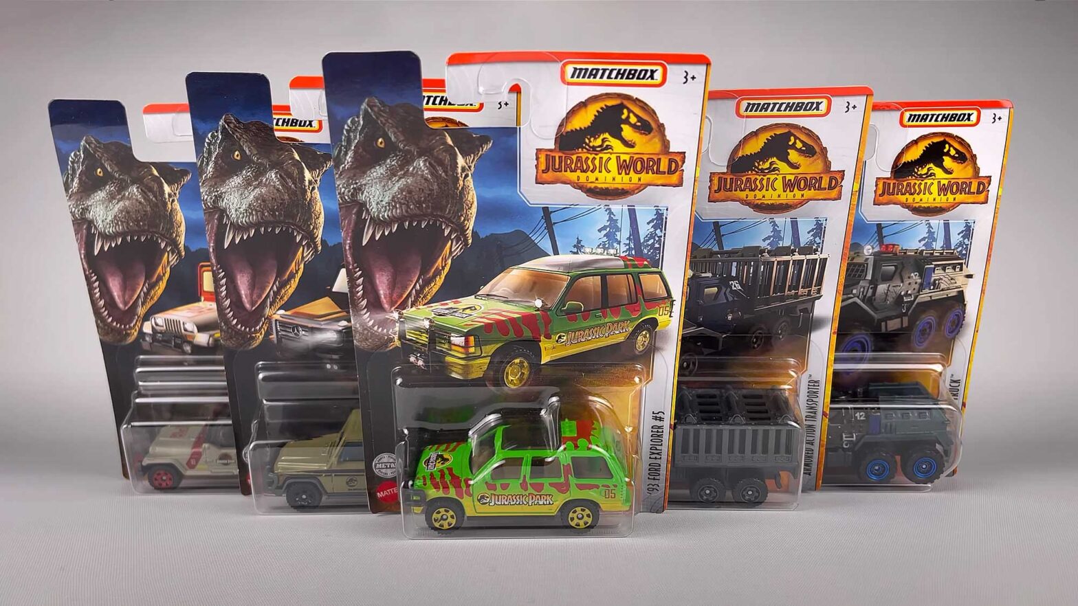 2022 Matchbox Jurassic World Dominion Diecast Vehicles