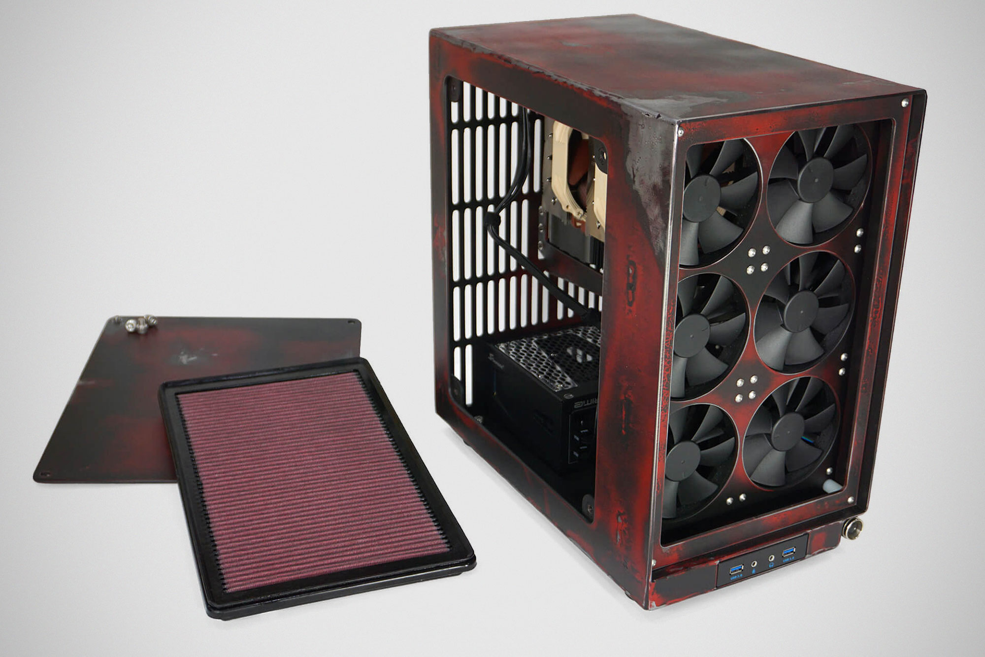 A Custom Dustproof PC by Joshua Tulberg