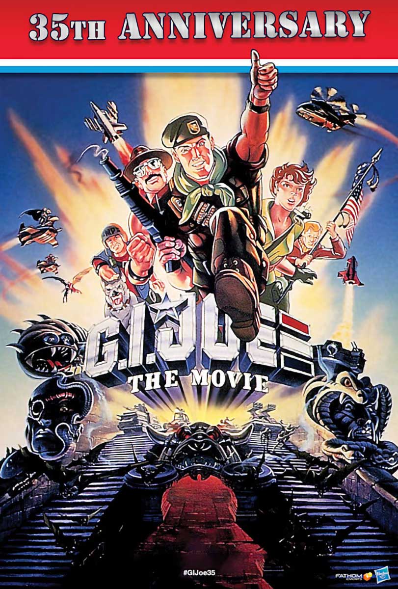 G.I. Joe: The Movie 35th Anniversary Poster