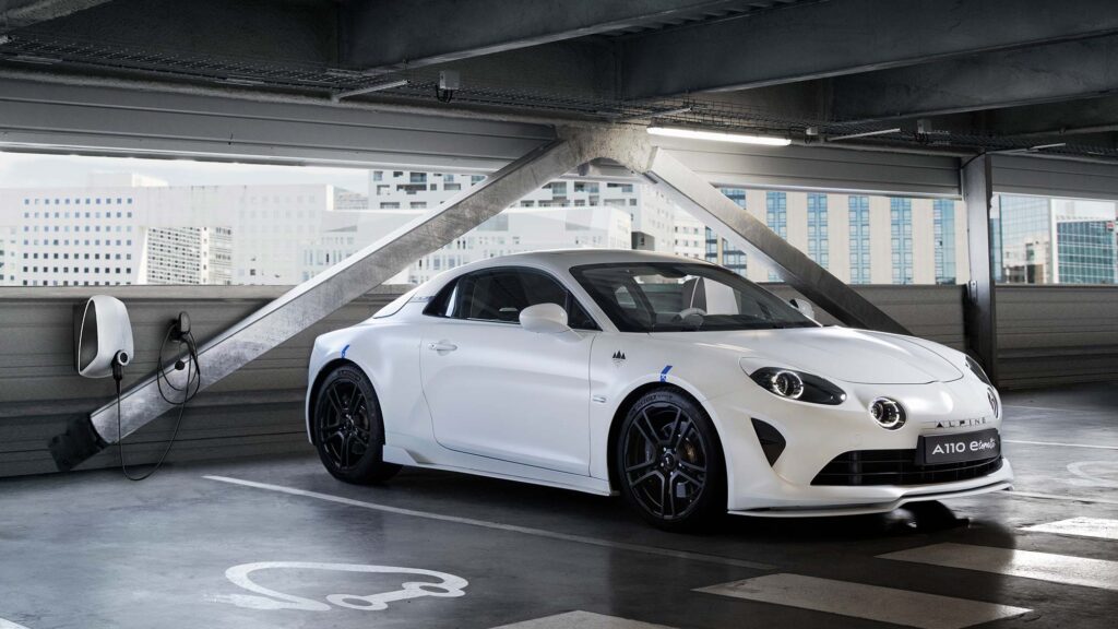 Alpine A110 E-ternité 100% Electric Prototype
