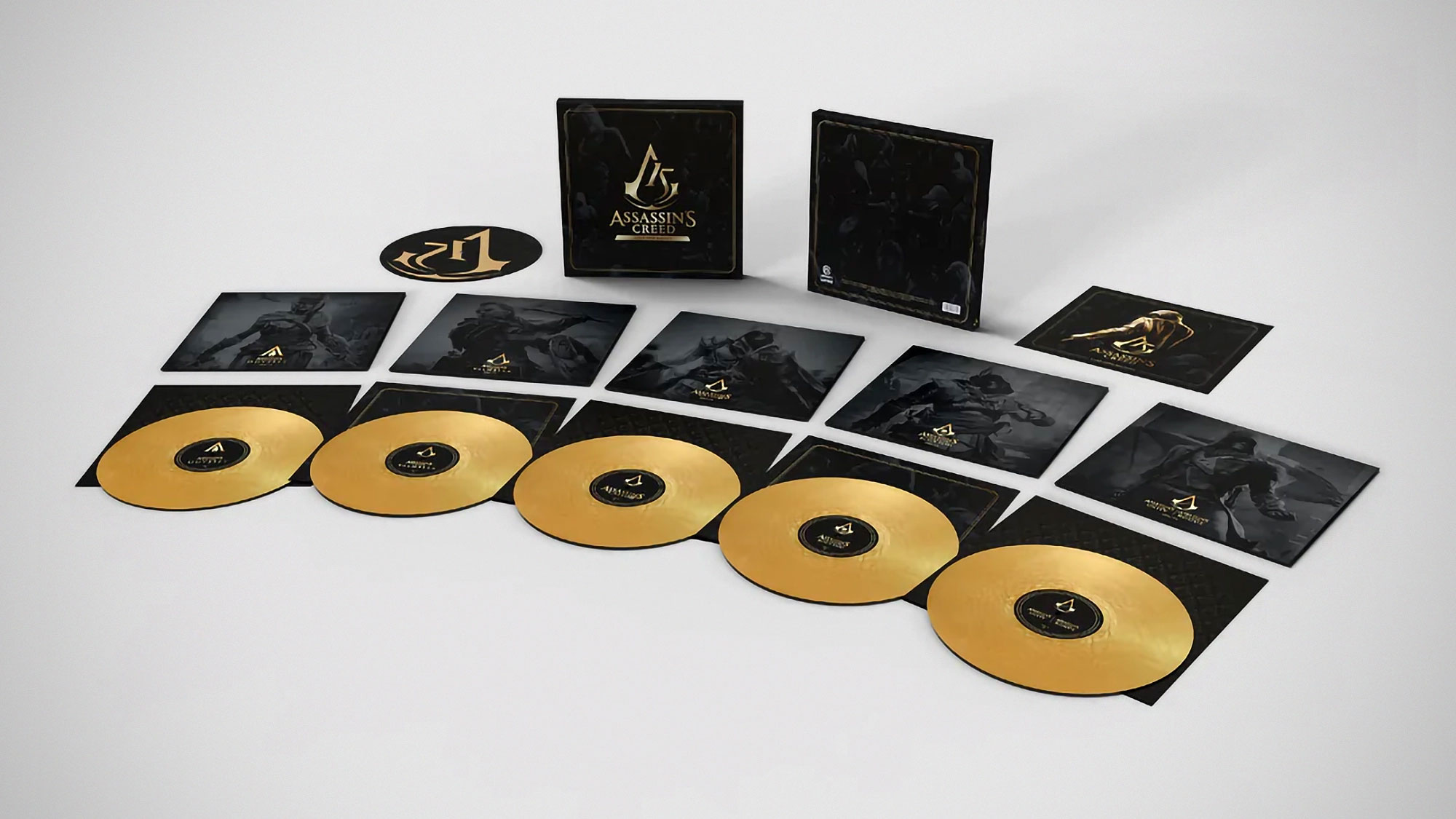 Assassin’s Creed Leap Into History Vinyl Box Set