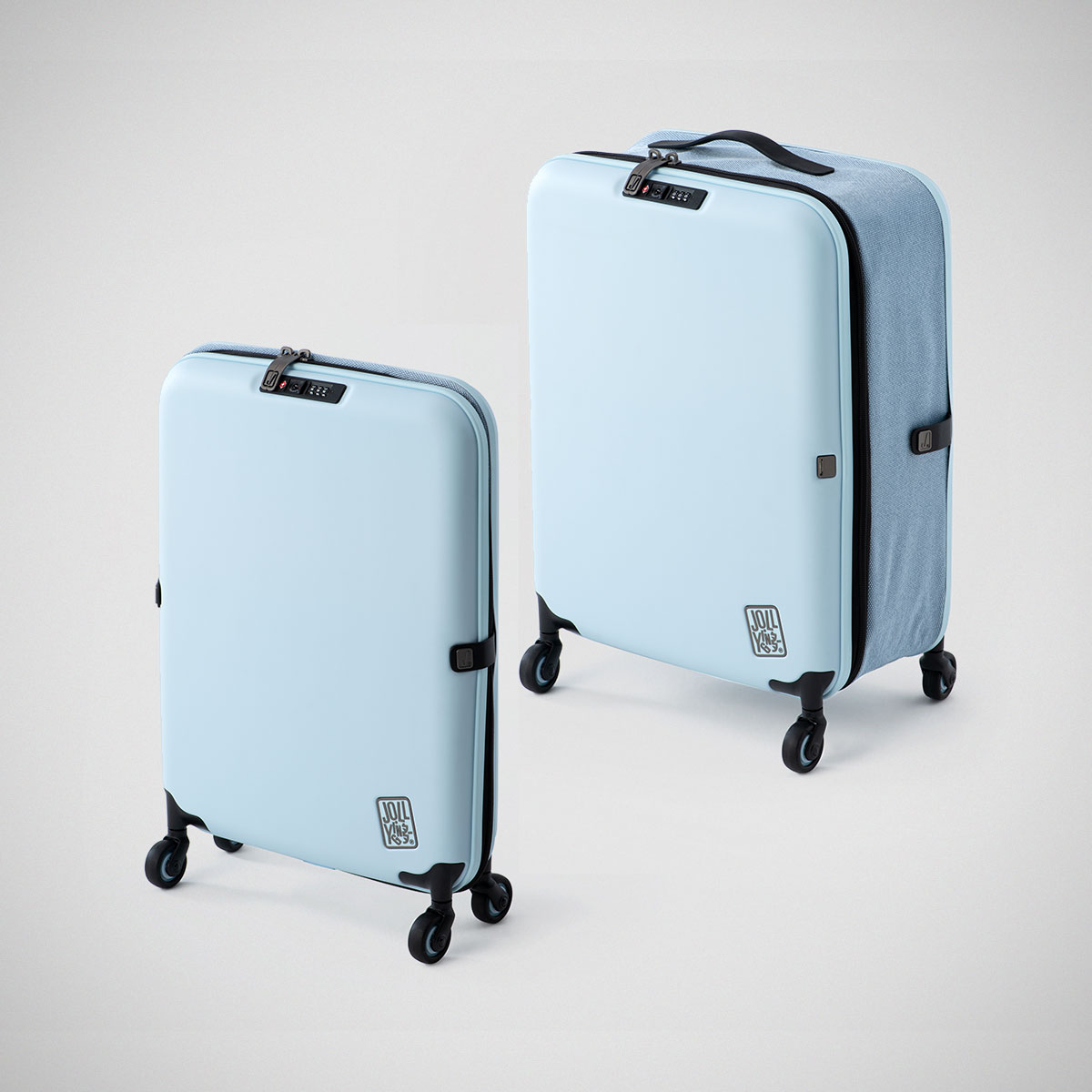 Jollying Pebble Is A Suitcase That Can Collapse To The Thickness Of A