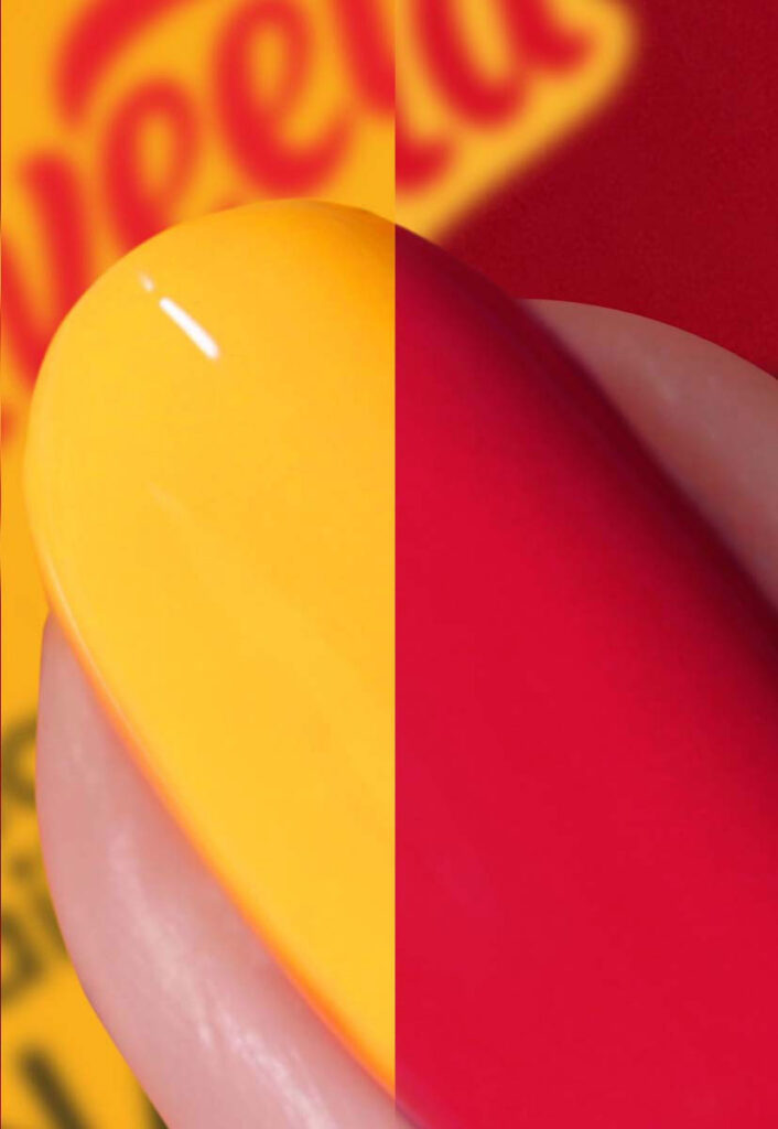 Nails.INC x Velveeta Cheese Scented Nail Polish It’s Nail Polish That Smells Like Cheese