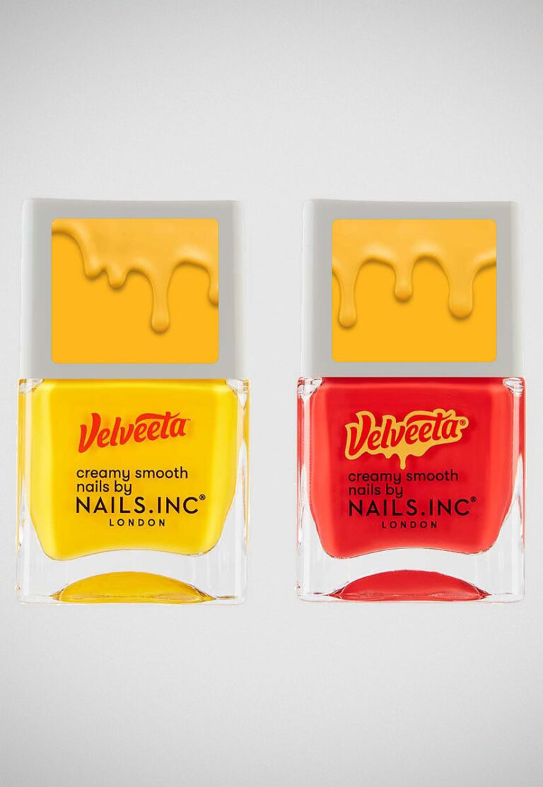Nails.INC x Velveeta Cheese Scented Nail Polish It’s Nail Polish That