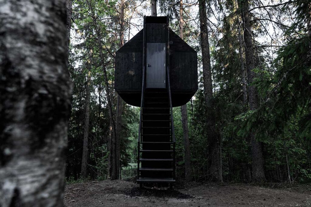 Polestar KOJA Micro Space Tree House by Kristian Talvitie