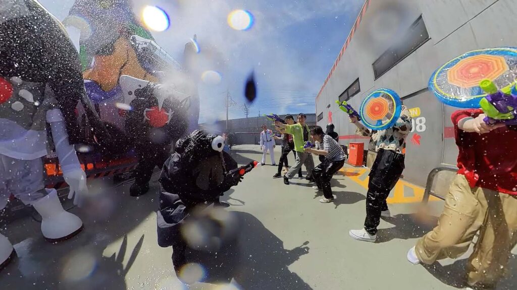 Toei Kyoto Studio Park Evangelion Splash