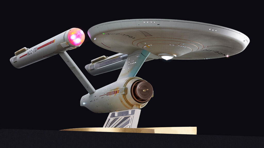 TOMY Star Trek USS Enterprise Die-cast Replica