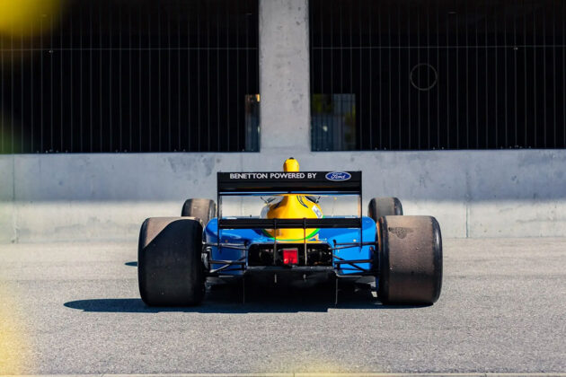 1991 Benetton B191 Formula 1 Race Car Once Driven Michael Schumacher Is ...
