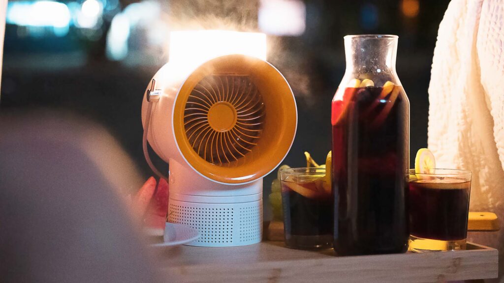 ChillZ Pro Portable Fan With Bluetooth Speaker