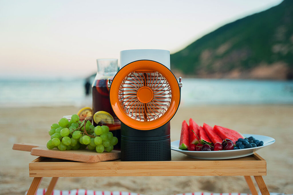 ChillZ Pro Portable Fan With Bluetooth Speaker