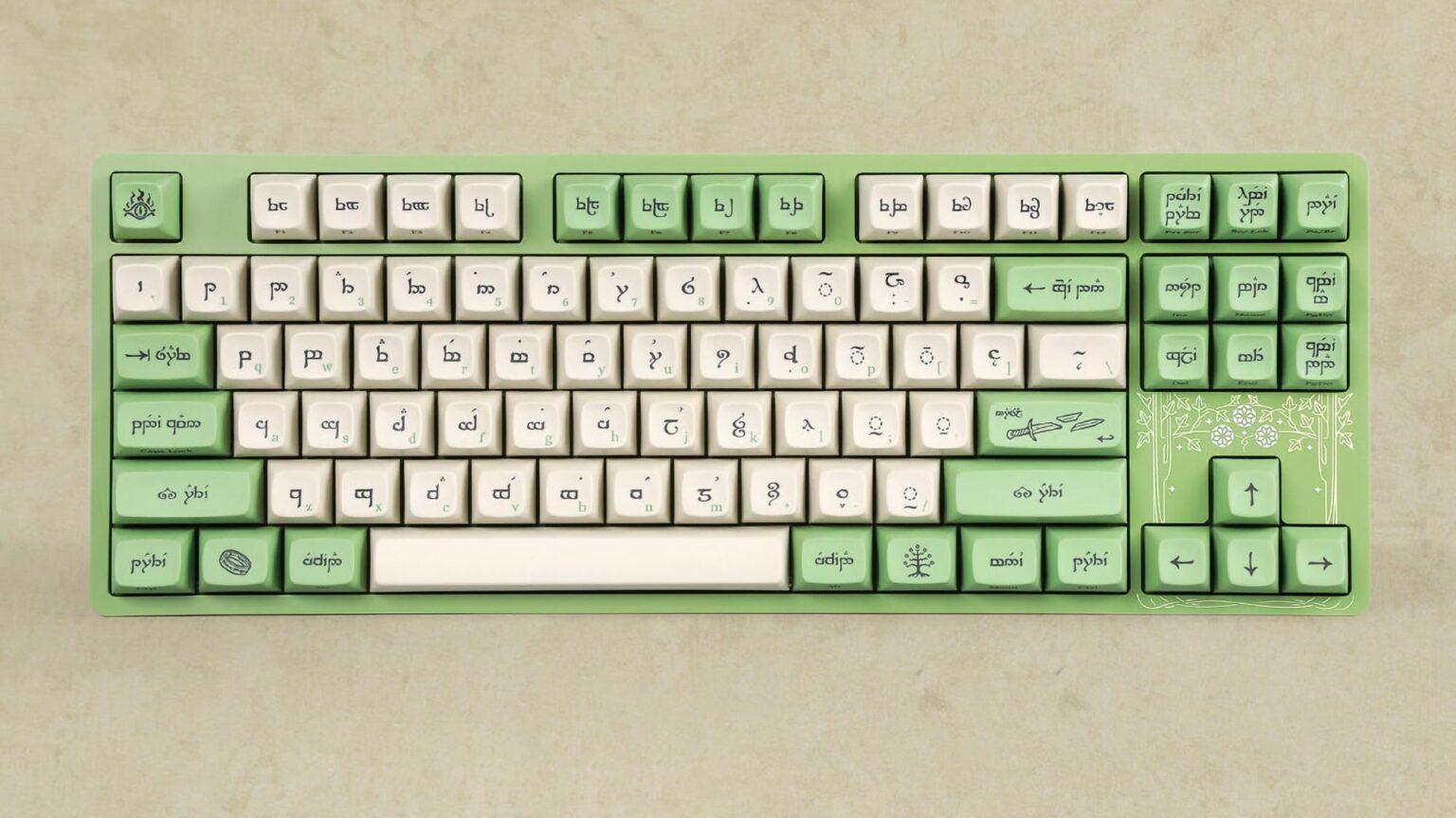 Drop + The Lord Of The Rings Mechanical Keyboards ’nuff Said!