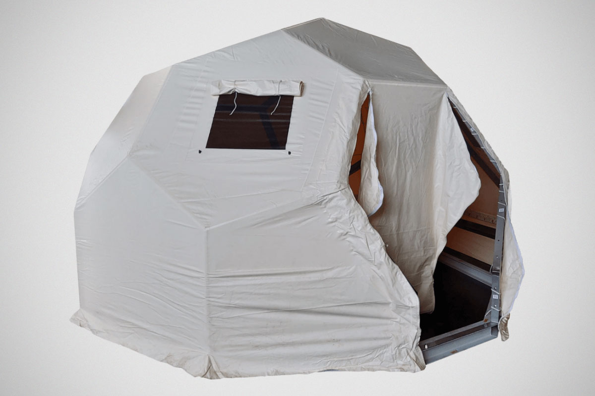 This Is ERRY, An Easy-To-Assemble Disaster Shelter From Japan