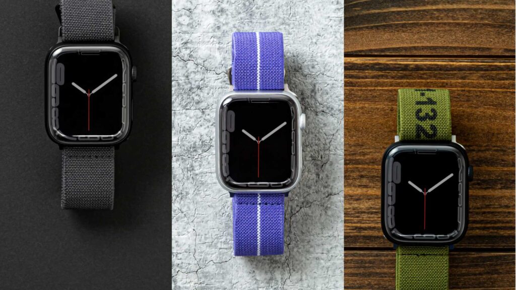 GRAMAS & B& Marine Nationale Apple Watch Band