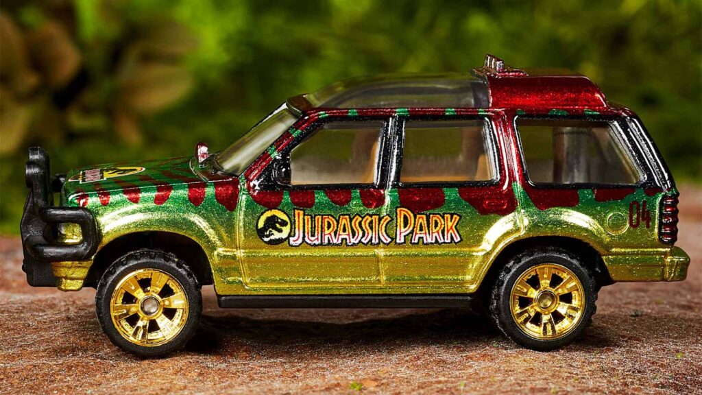 Matchbox 1993 Ford Explorer - Jurassic Park