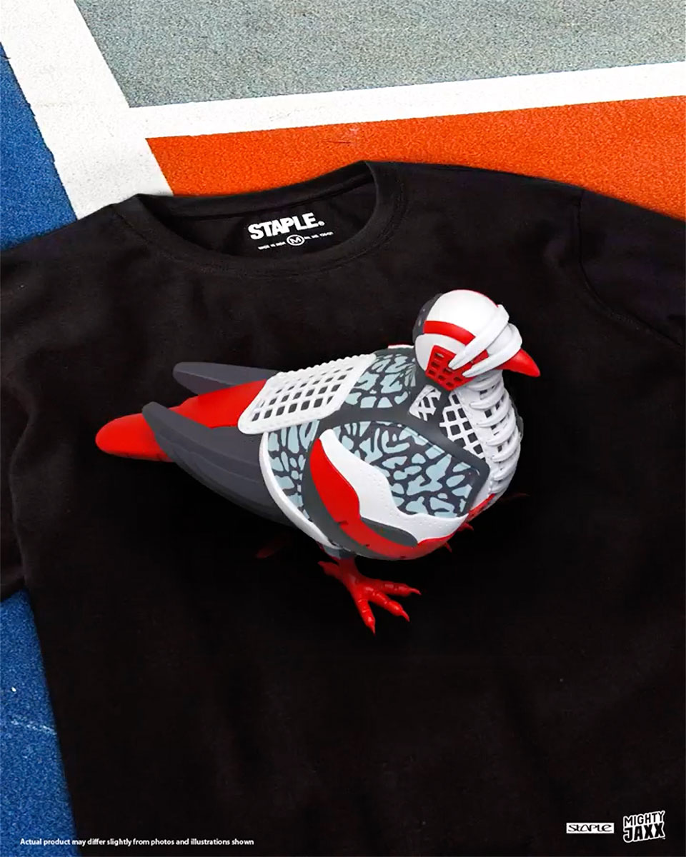 Pigeon In Flight By Jeff Staple from Mighty Jaxx