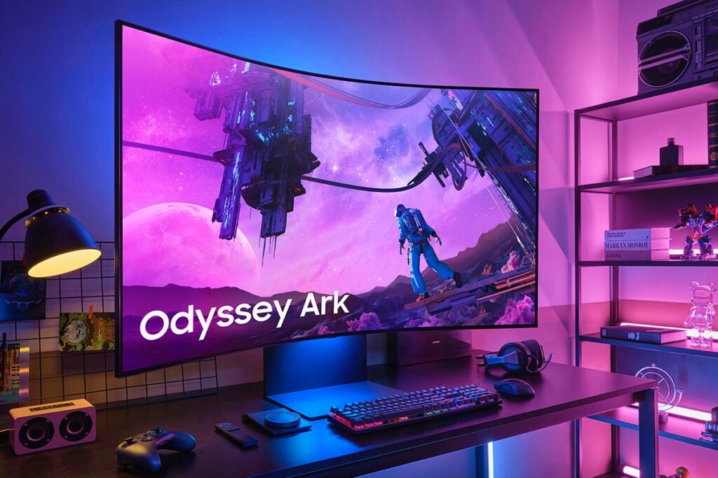 Samsung 55-inch Odyssey Ark Curved Gaming Monitor