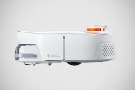 Smartmi A1 Robot Vacuum Vacuums, Mops, And Cleans The Mop Roller