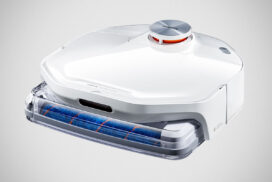 Smartmi A1 Robot Vacuum Vacuums, Mops, And Cleans The Mop Roller