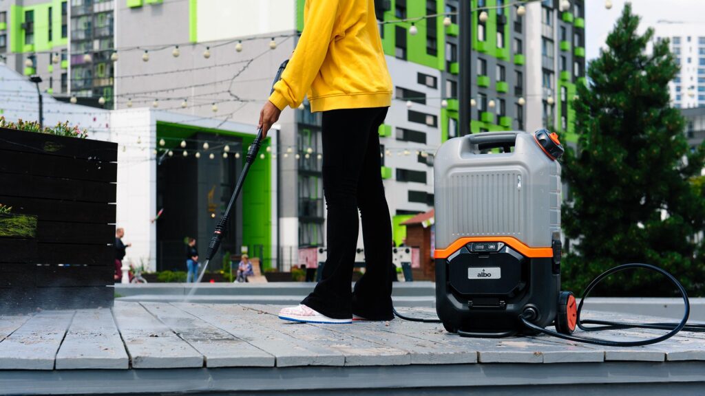 Albo Portable Cordless Pressure Washer