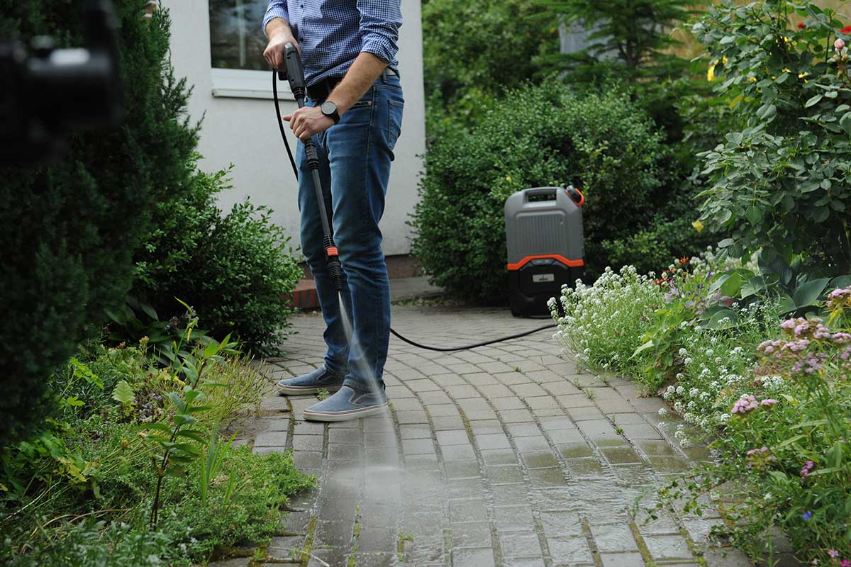 Albo Portable Cordless Pressure Washer “The First True Cordless