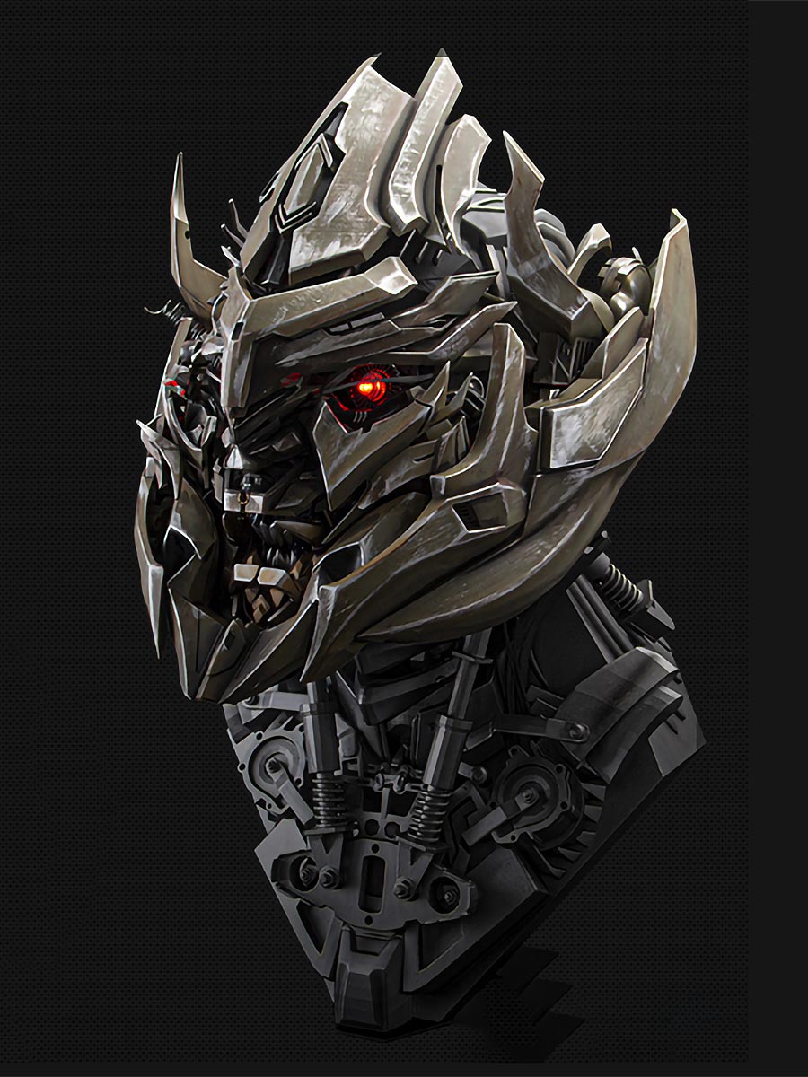 Killerbody Wearable Transformers Megatron Helmet